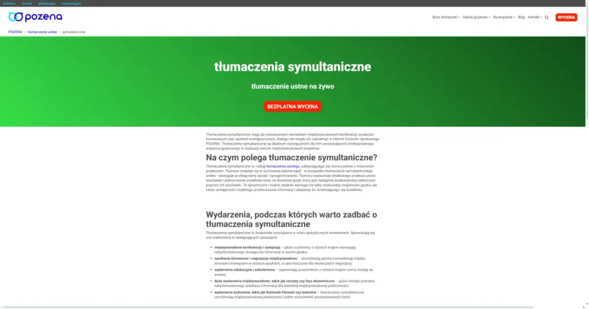 Tłumaczenia symultaniczne i konsekutywne – profesjonalne wsparcie językowe dla Twoich międzynarodowych projektów.