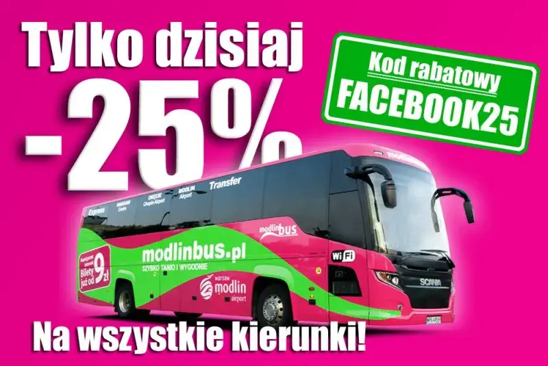 Jak dojechać z Łodzi do lotniska Modlin - tanio i wygodnie