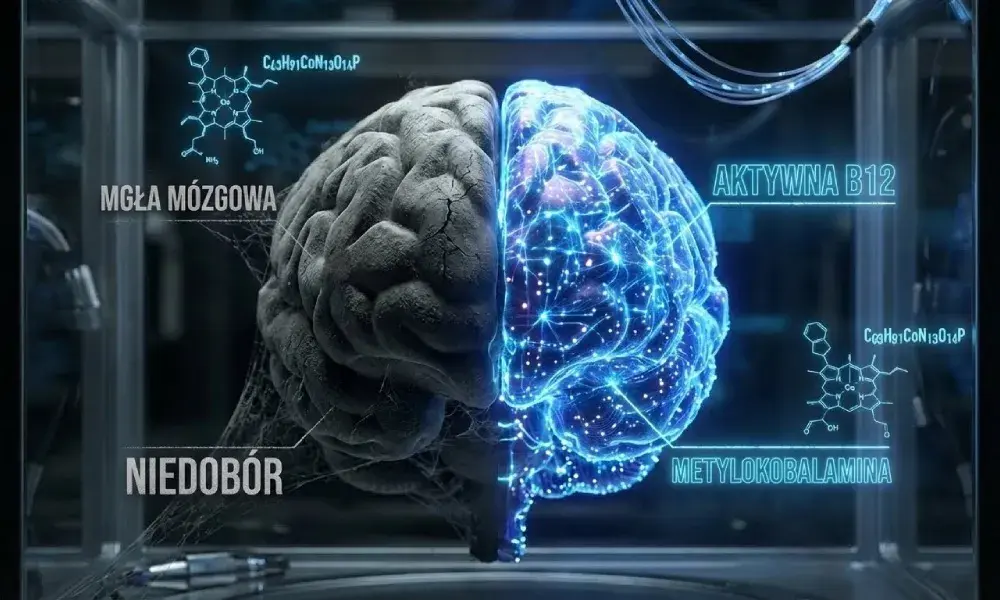 Mgła mózgowa, depresja? Sprawdź, czy to niedobór witaminy B12