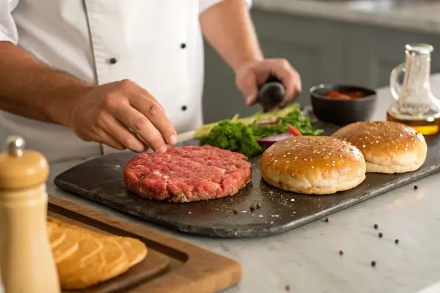 Jak zrobić kotlety do burgerów? Sekret soczystego mięsa!
