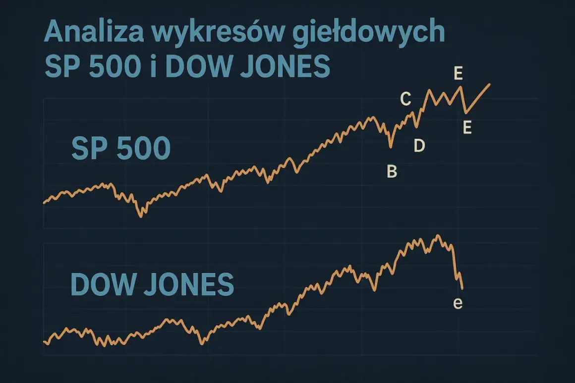 Wykresy SP 500 i DOW JONES. Analiza giełdowa pokazuje, dow jones co to za indeks i jak się zmieniał.