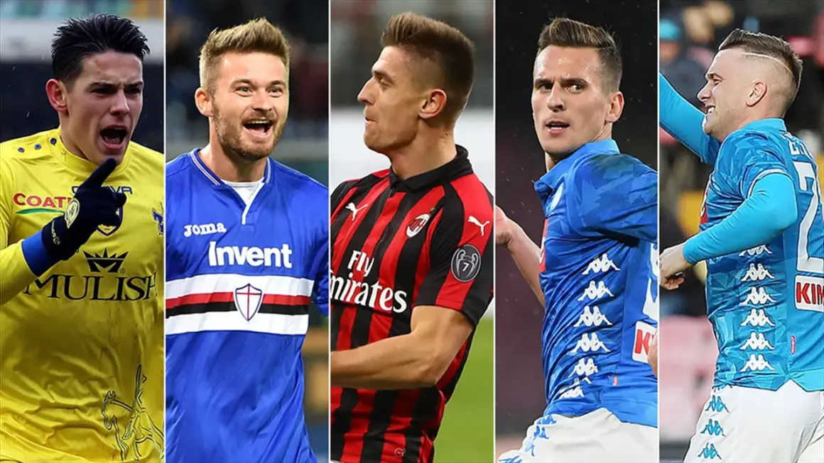 Polacy w Serie A: Zieliński, Linetty, Piątek, Milik i inni w akcji.