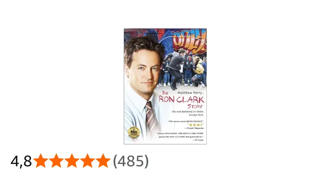 Matthew Perry in "The Ron Clark Story", ein inspirierender Film über einen Lehrer, der an seine Schüler glaubt.