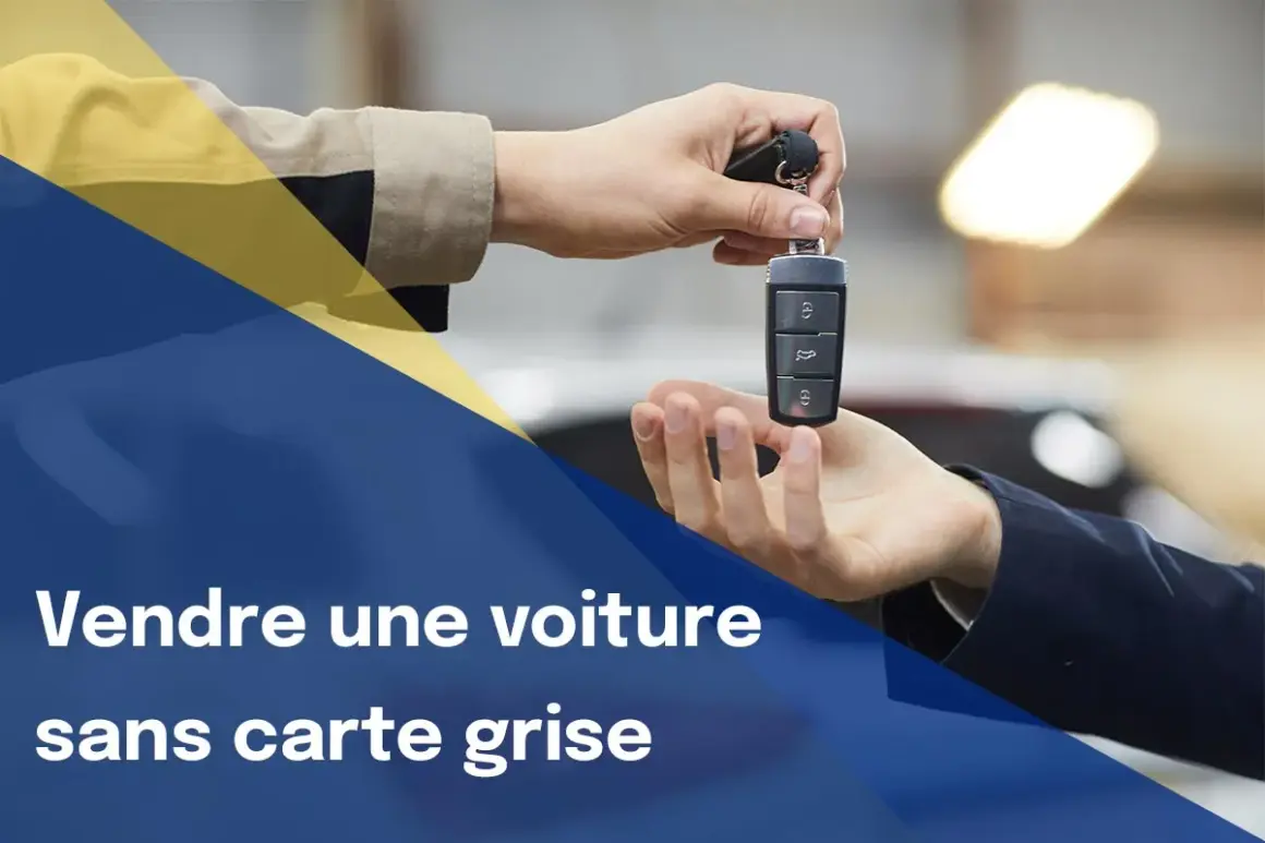 Passage de clés pour vendre une voiture sans carte grise. Transaction automobile simplifiée.