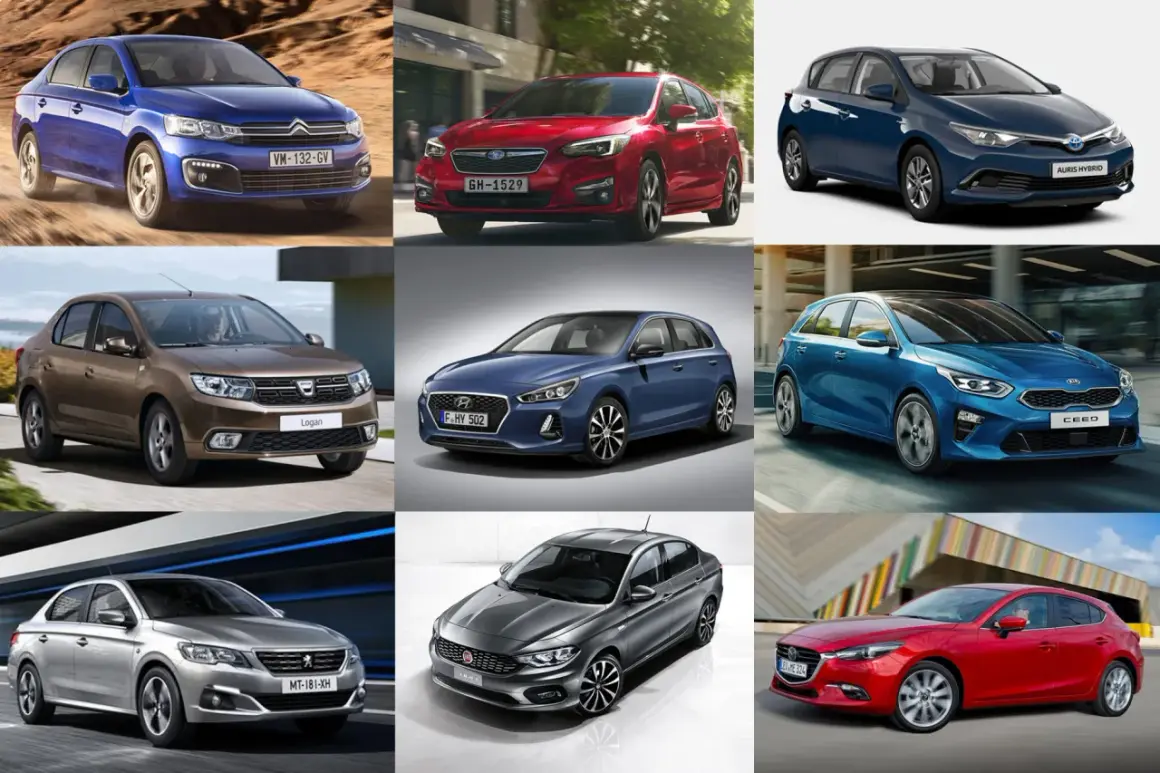 Kompilacja samochodów z dobrymi silnikami benzynowymi bez turbo: Citroen, Subaru, Toyota, Dacia, Hyundai, Kia, Peugeot, Fiat, Mazda.