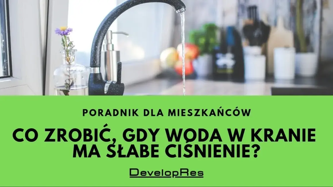 Jak obniżyć ciśnienie wody w kranie? Sprawdź, zanim zalejesz dom!