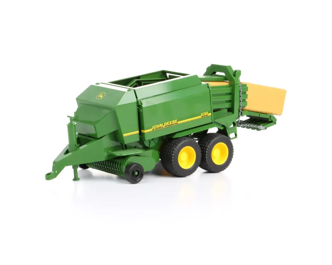 Najlepsze zabawki prasa do słomy dla dzieci - modele Bruder i John Deere
