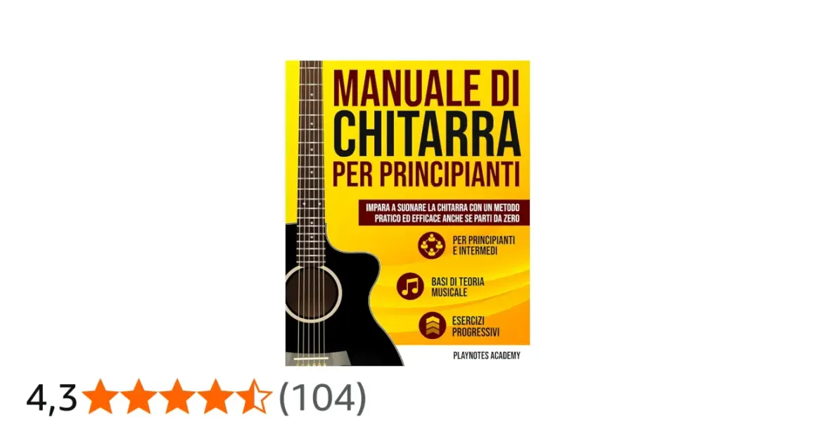 Manuale di chitarra per principianti: scopri quanto tempo ci vuole per imparare a suonare con esercizi progressivi e basi di teoria musicale.