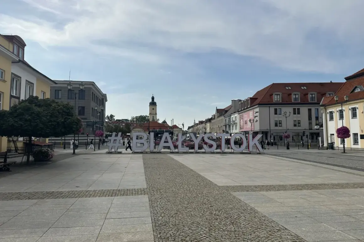 #Białystok na Rynku Kościuszki, sercu białostockiego starego miasta.