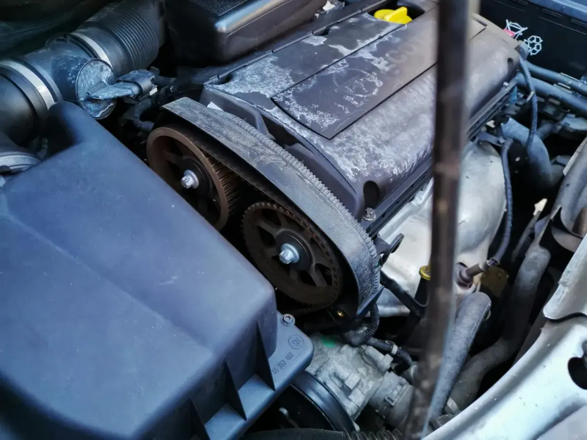 Silnik z paskiem rozrządu, nie łańcuchem. Czy to Ford Focus MK2?