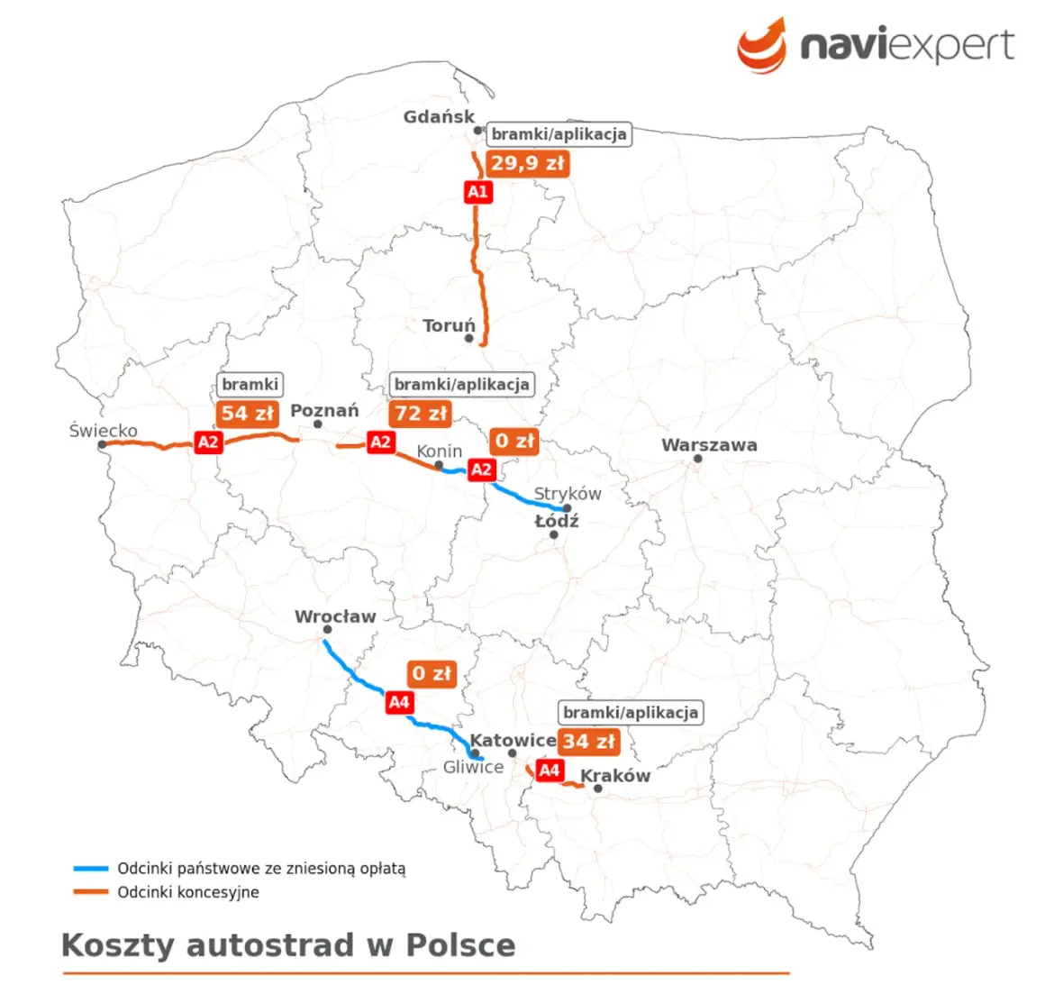Autostrada A1: Czy jest płatna? Sprawdź, gdzie pojedziesz za darmo!