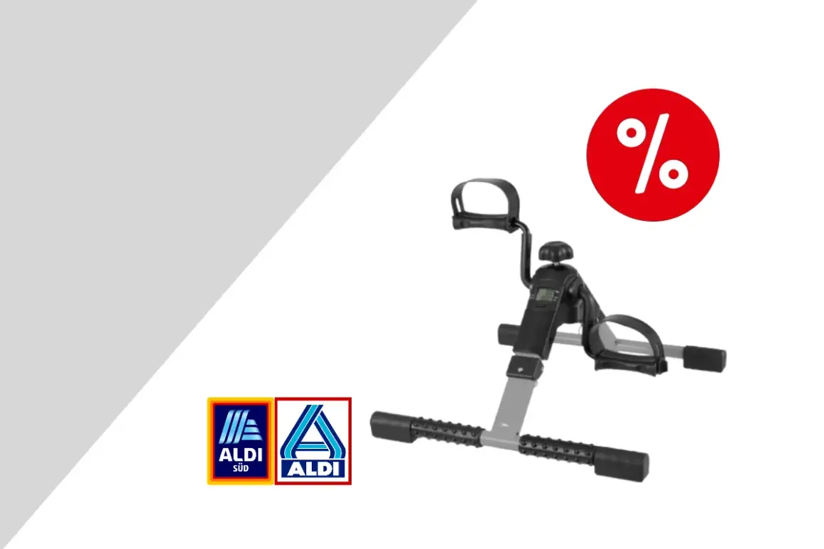 Kompakter Arm- und Beintrainer von Aldi, ideal für das Training zu Hause. Vielleicht sogar eine Bezuschussung durch die Krankenkasse möglich?
