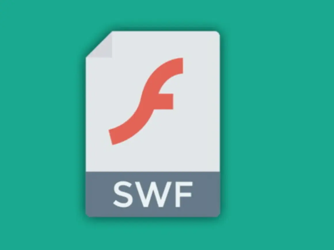 Icon for SWF files, a common format for Flash animations. Learn how to open SWF files on iPad.