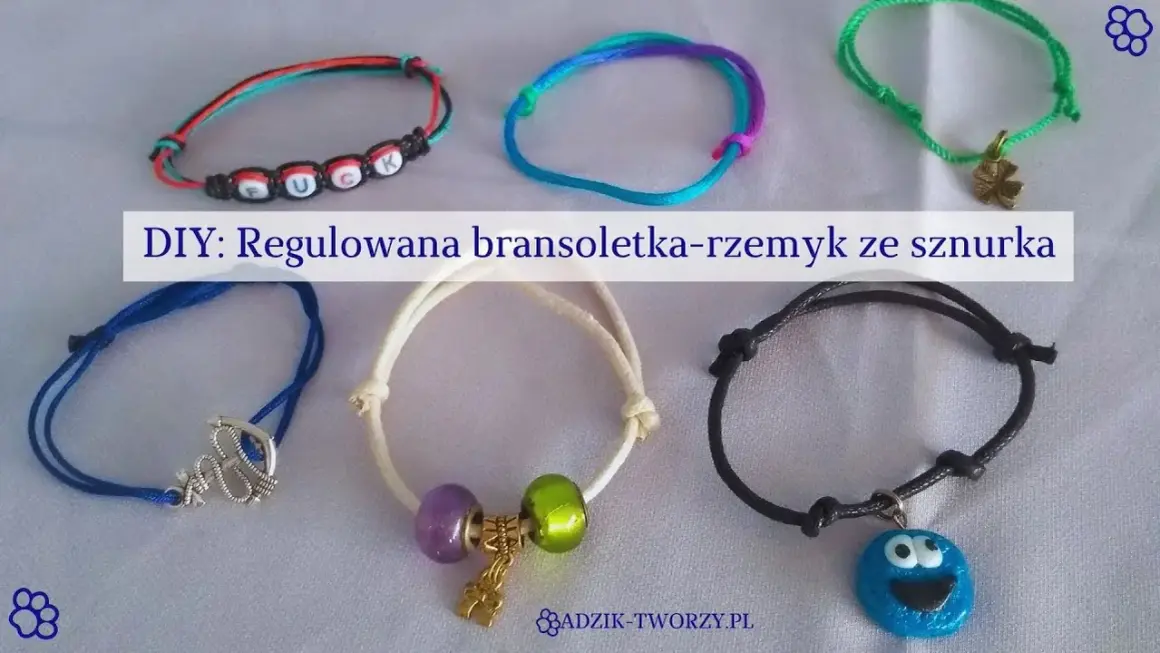 Stwórz unikalne bransoletki z rzemyków: Poradnik DIY krok po kroku
