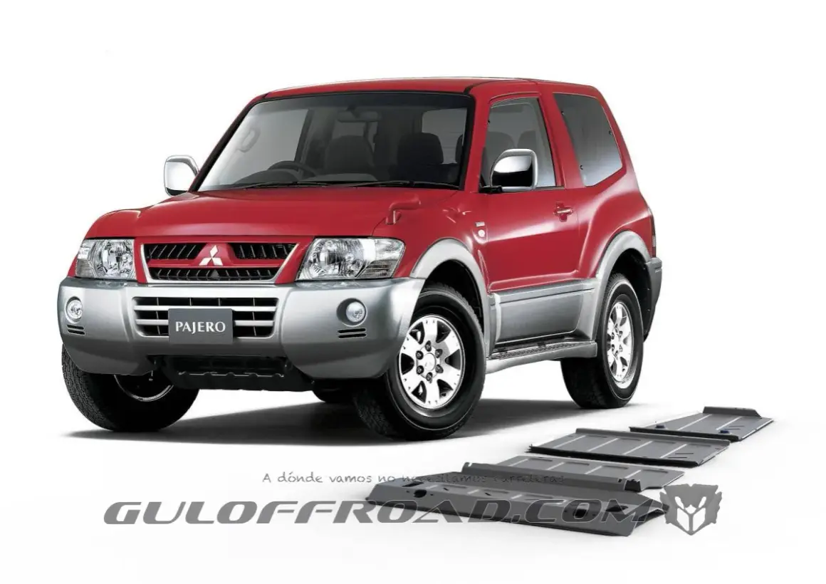 Mitsubishi Montero V60 preparado, listo para la aventura. Protecciones de bajos y un diseño robusto para conquistar cualquier terreno.