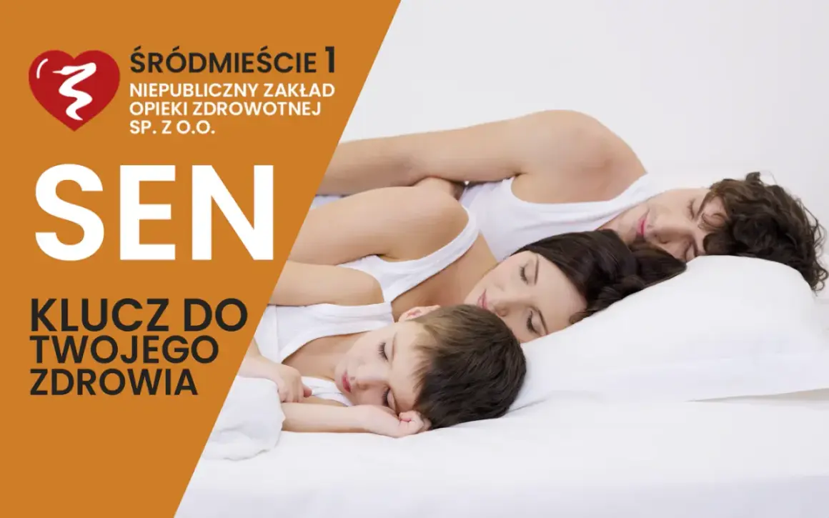 Rodzina śpi spokojnie, podkreślając znaczenie snu dla zdrowia. Dobry harmonogram snu to podstawa.