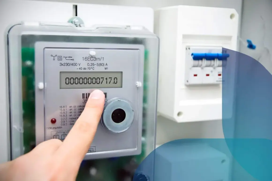 Dito che il contatore segna 717.0, pronto per la tua pdr bolletta gas.