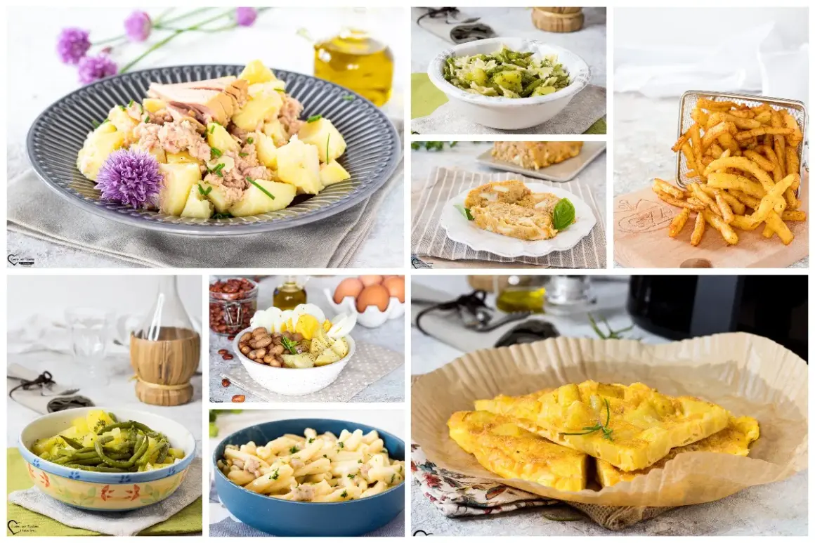 Idee creative per ricette con patate lesse avanzate: insalate, frittate e contorni gustosi.
