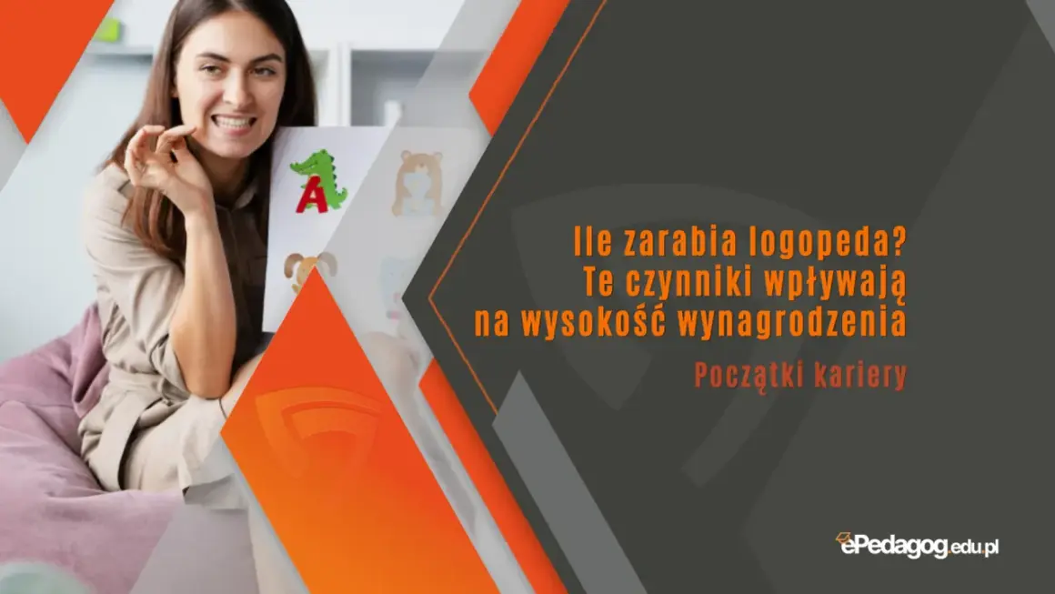 Logopeda z pasją pokazuje karty z literami i zwierzętami, zastanawiając się, ile zarabia logopeda i jakie czynniki wpływają na jego wynagrodzenie.