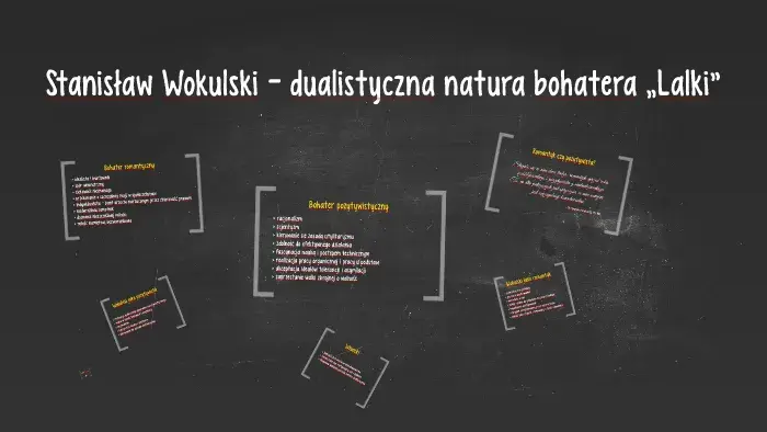 Wokulski: romantyk czy pozytywista? Analiza złożonej postaci w Lalce