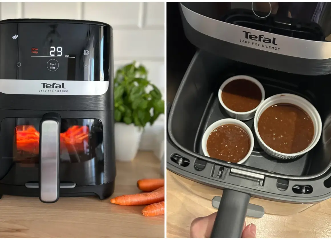 Co można robić w air fryer? Piecz marchewki lub przygotuj deser w pucharkach.