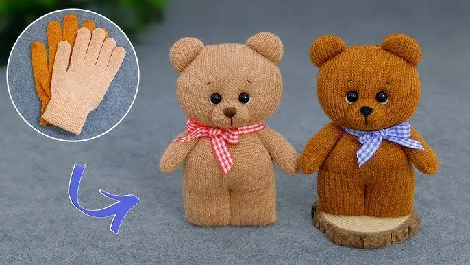Miś ze skarpetki: Zrób go sam, nawet bez szycia!