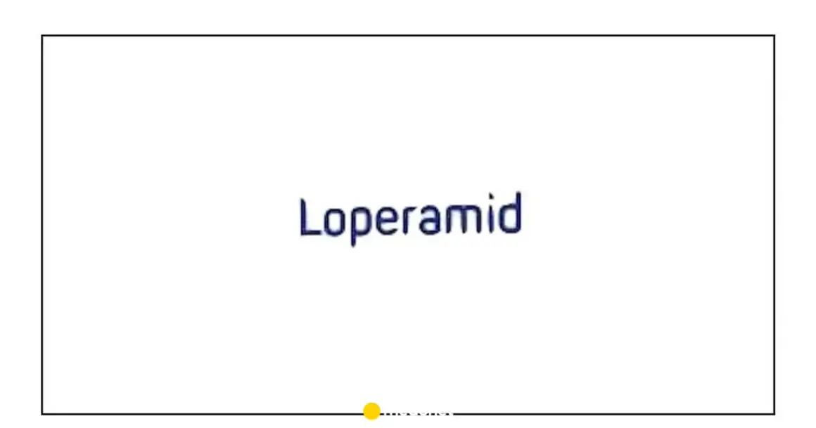 Napis "Loperamid" na białym tle. Czy loperamid jest szkodliwy? Dowiedz się więcej o jego bezpieczeństwie i skutkach ubocznych.