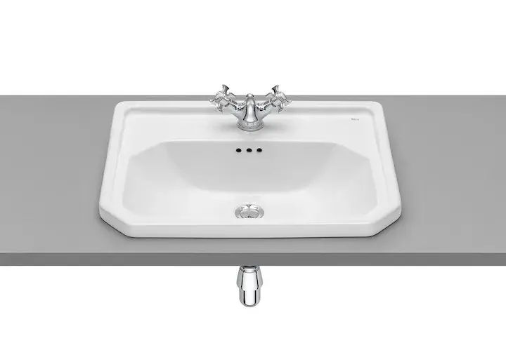 Umywalka retro wpuszczana w blat - elegancja i funkcjonalność w łazience