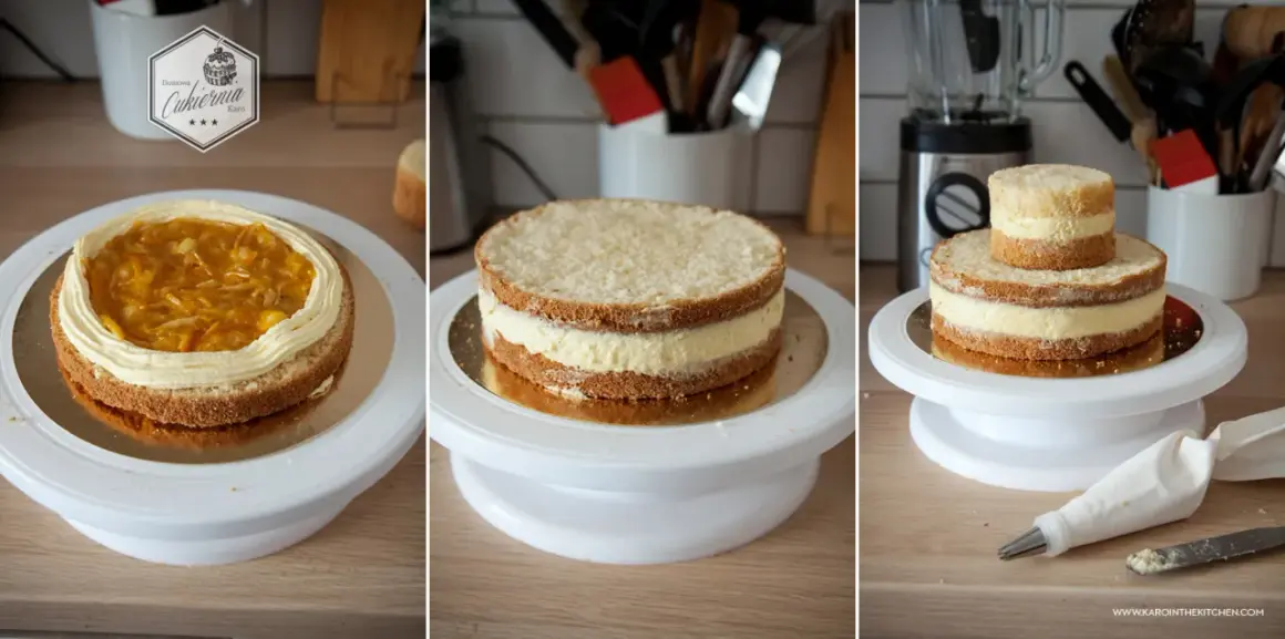Jak zrobić tort piętrowy? Stabilny i piękny krok po kroku!