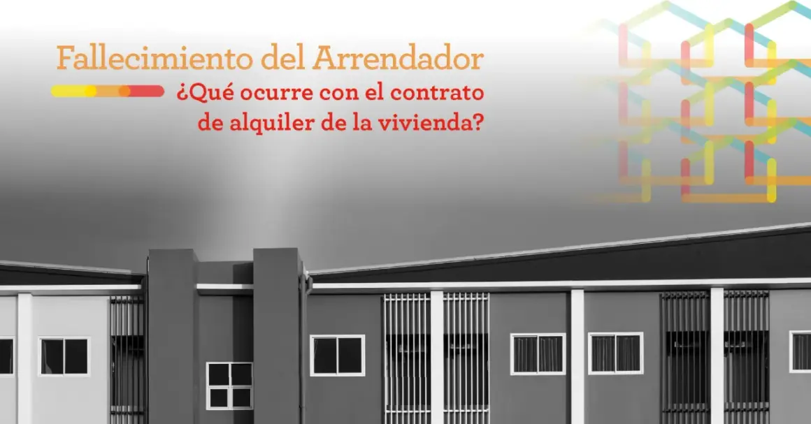 Fallecimiento del arrendador: ¿cómo modificar contrato de alquiler de la vivienda? Fachada de edificio moderno.
