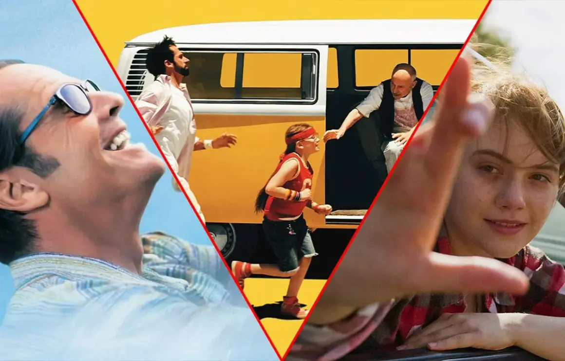 Glada ansikten och en gul buss. En trio av feel good filmer som får dig att le.