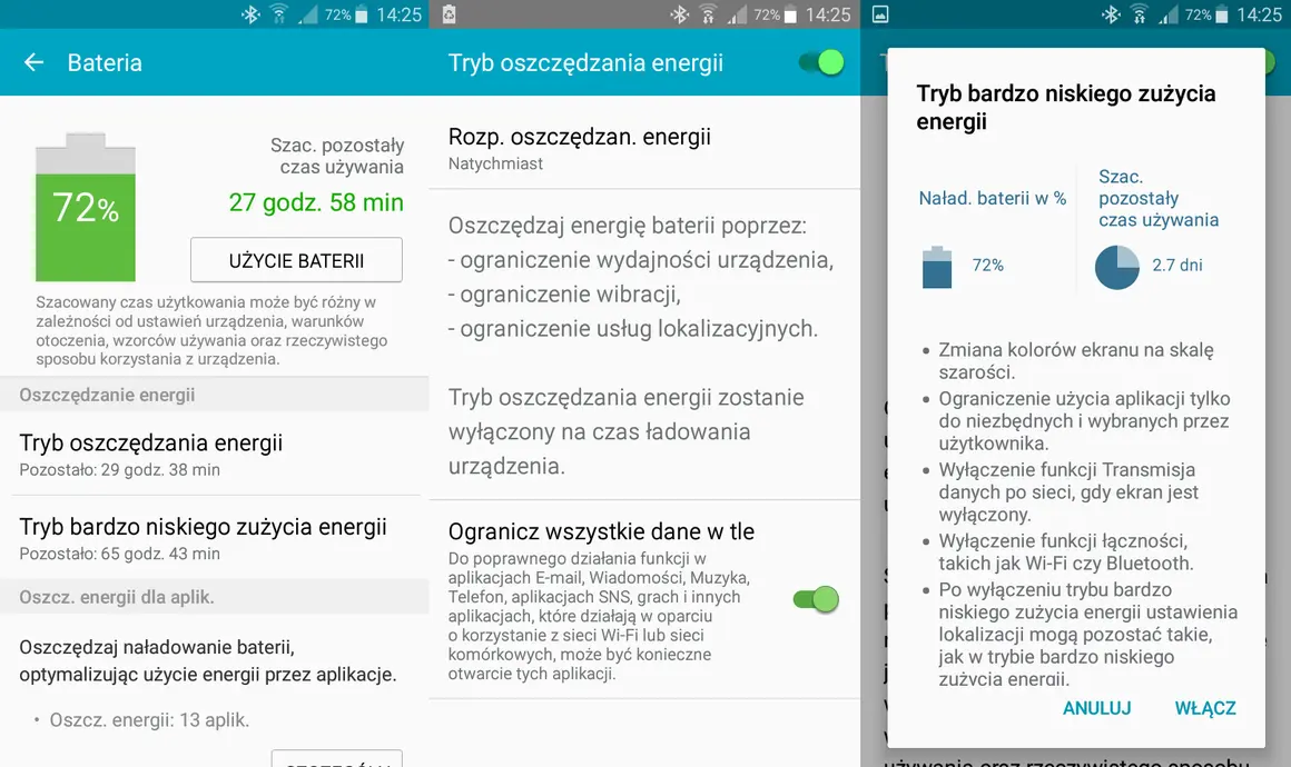 Bateria znika? Sprawdź, które aplikacje działają w tle Androida!