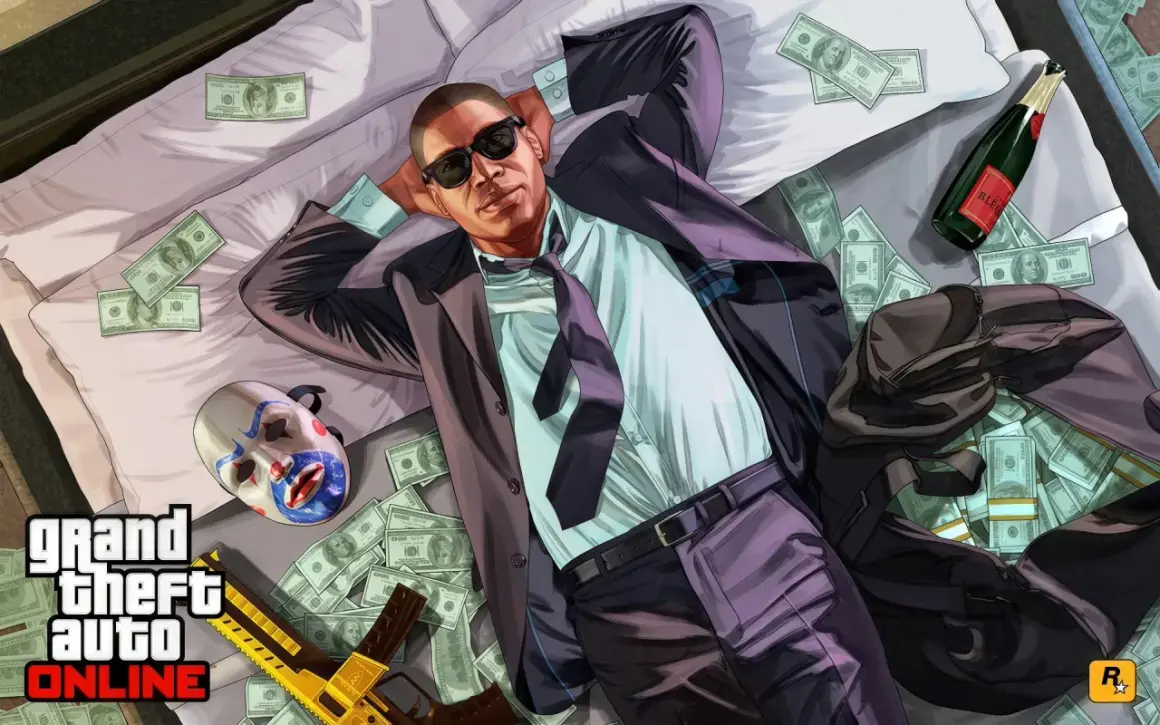 Relaks po zdobyciu fortuny w GTA Online. Wszędzie pieniądze, broń i maska. Szukasz kodów do GTA 5 na kasę?
