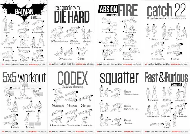 Jak ćwiczyć crossfit w domu: proste treningi bez sprzętu