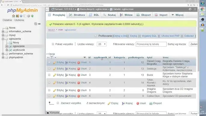 Jak podłączyć bazę danych ze stroną HTML i uniknąć problemów z połączeniem