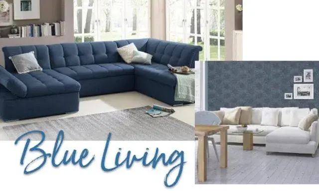 Wohnzimmer blau grau: So gestalten Sie stilvolle und gemütliche Räume