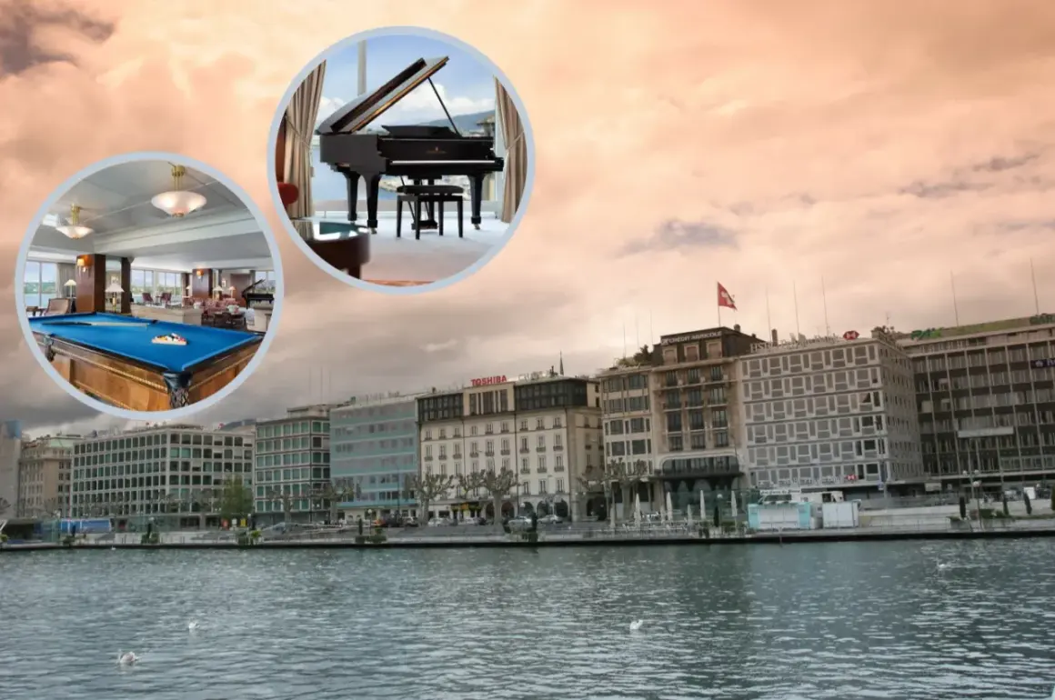 Luksusowy hotel nad jeziorem, z bilardem i fortepianem, to najdroższy hotel na świecie.