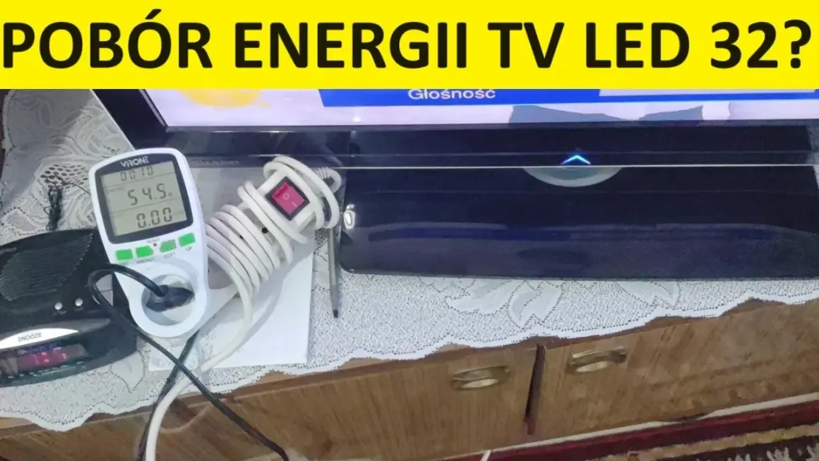 Ile prądu pobiera telewizor 32 cale? Zaskakujące różnice w zużyciu