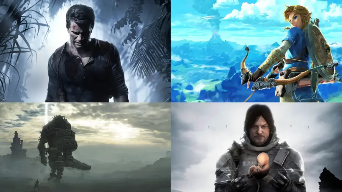 Nate Drake, Link, a kolos z Shadow of the Colossus i Sam Porter Bridges – kwintesencja najlepszych gier przygodowych.