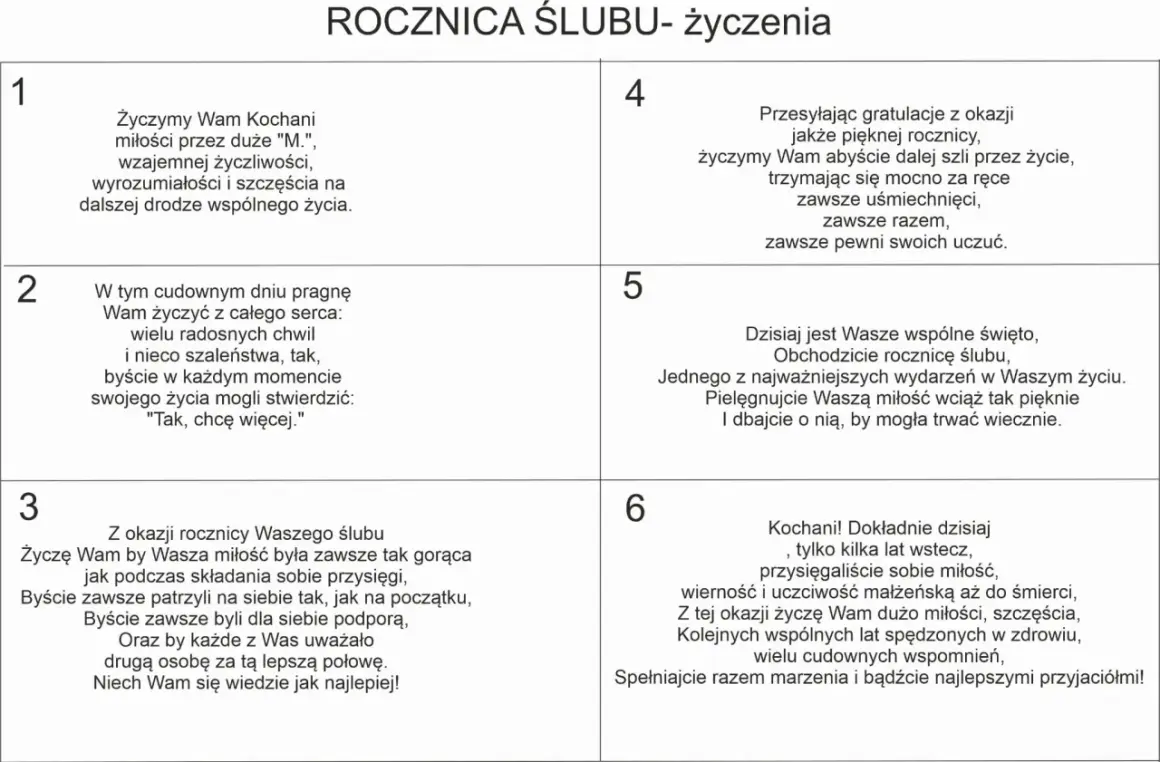 Życzenia na 25 lat po ślubie: miłości, szczęścia i wspólnych chwil. Niech Wasza miłość trwa wiecznie!