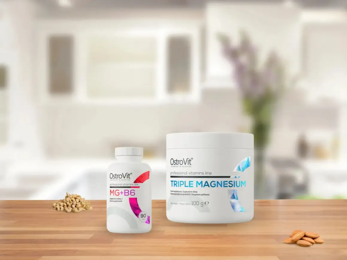 Produits OstroVit : MG+B6 et Triple Magnésium. Pour savoir au bout de combien de temps le magnésium fait effet, consultez votre médecin.