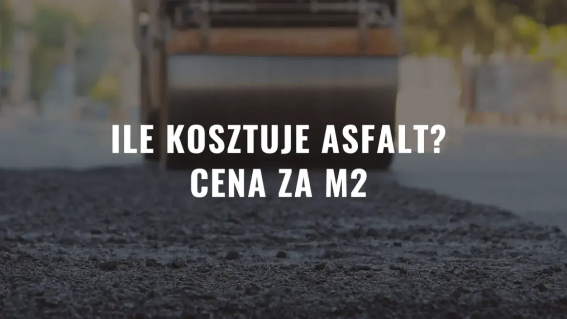 Ile kosztuje zrobienie drogi asfaltowej? Cena za m2. Walec drogowy przygotowuje nawierzchnię.