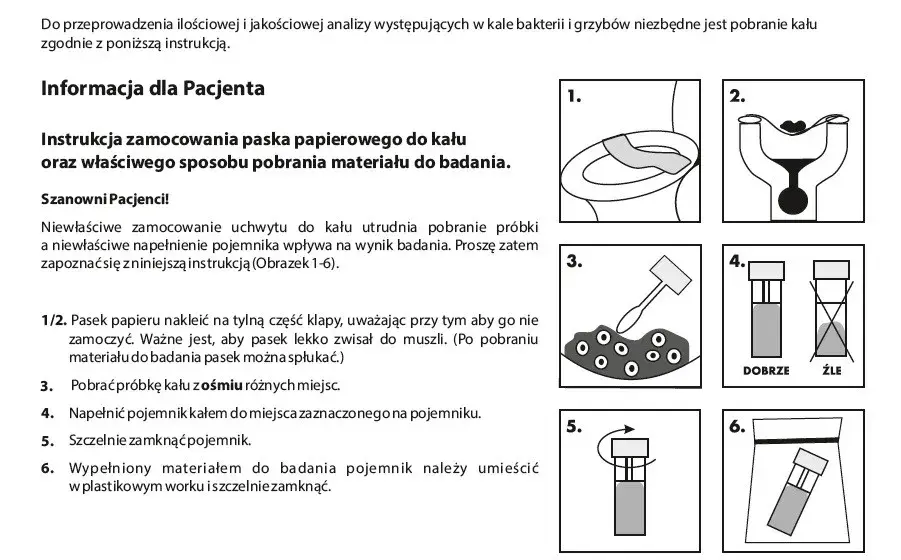 Ile kału do badania na pasożyty? Instrukcja krok po kroku