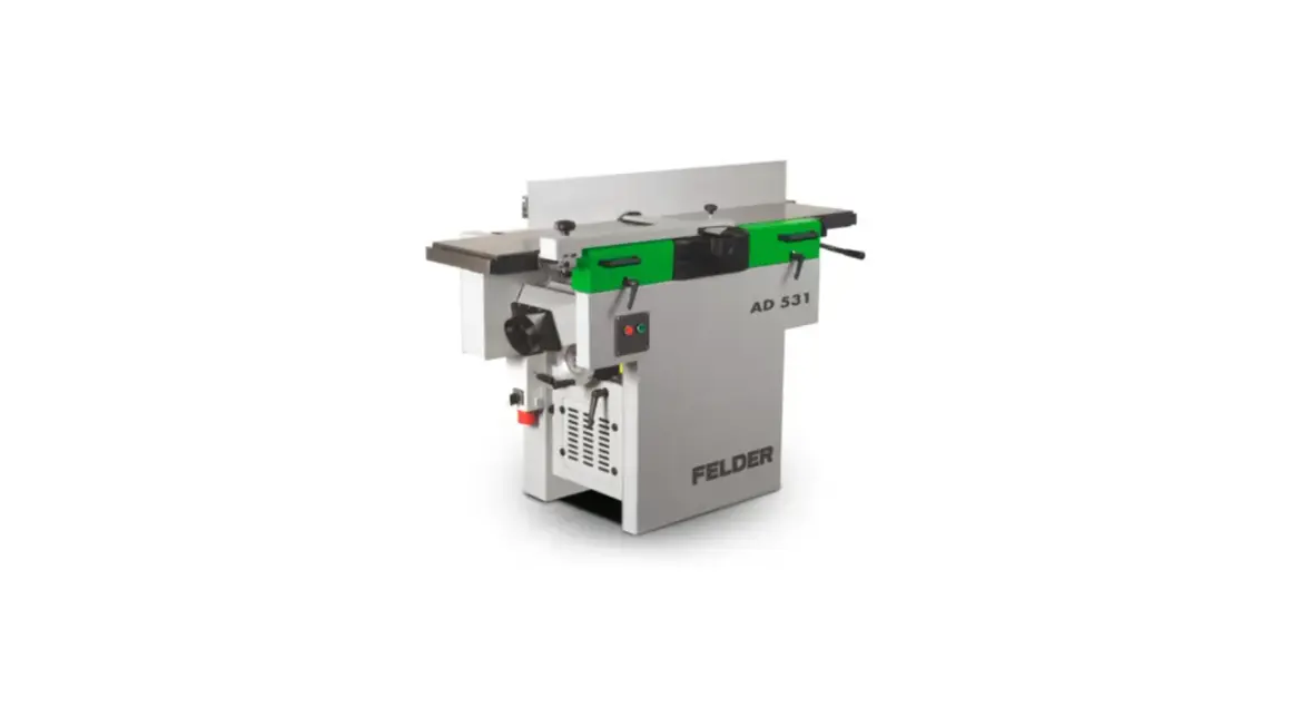 Machine à bois FELDER AD 531, une dégauchisseuse-raboteuse pour un travail du bois précis.