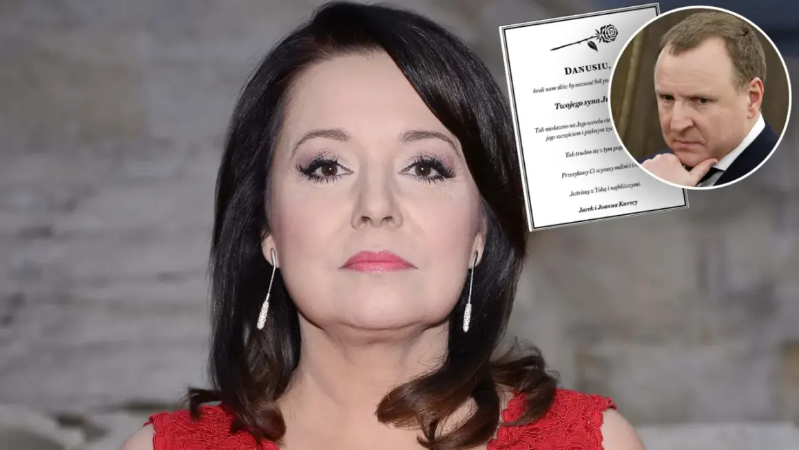 Joanna Kurska, żona Damiana Holeckiego, w żałobie. Kondolencje od Jacka i Joanny Kurskich.