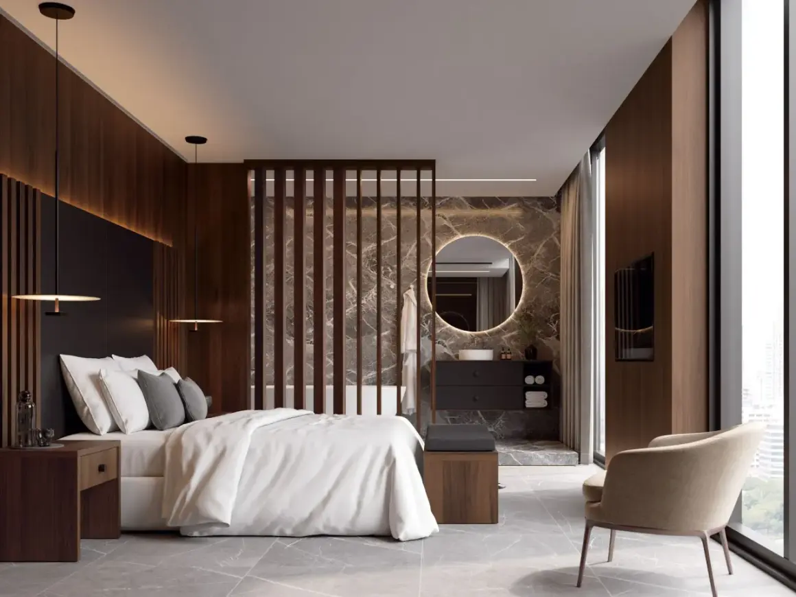 Dormitorio con baño incluido: Guía completa para tu suite ideal