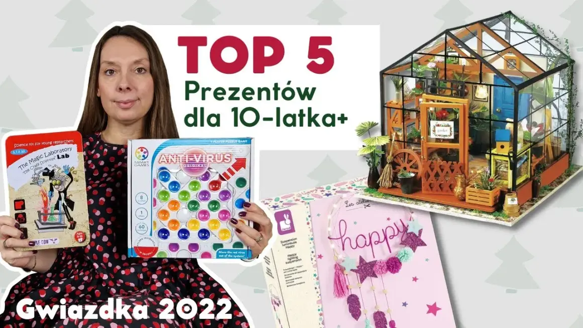 Co można dostać pod choinkę w wieku 11 lat – najlepsze pomysły na prezenty