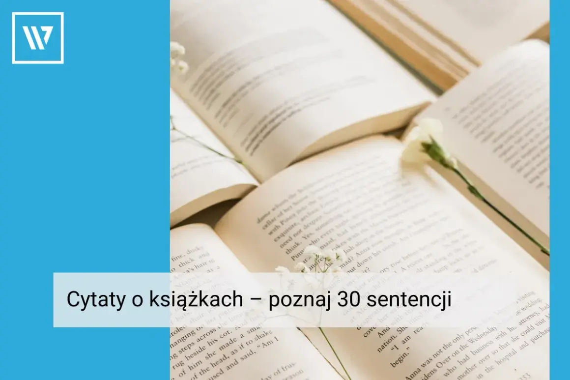 Otwarta książka z delikatnym kwiatem na stronach. Cytaty o książkach inspirują do odkrywania nowych światów.