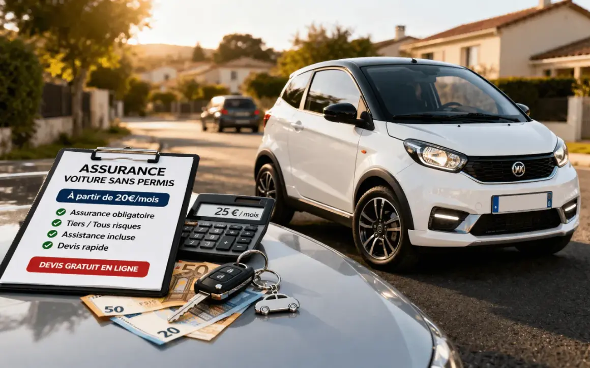 Assurance voiture sans permis : oui, c'est possible ! Devis gratuit en ligne dès 20€/mois.