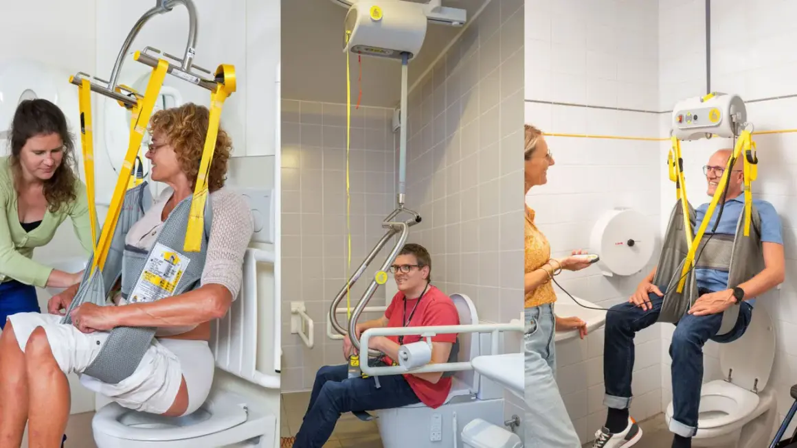 Hilfe für den Toilettengang: Aufstehhilfe für mehr Selbstständigkeit, oft von der Krankenkasse unterstützt.